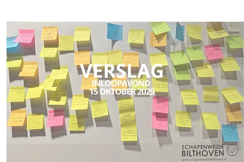 Verslag Inloopavond 15 oktober jl